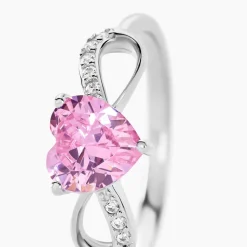 Histoire d'Or Bague Argent Blanc Atieno Oxyde De Zirconium