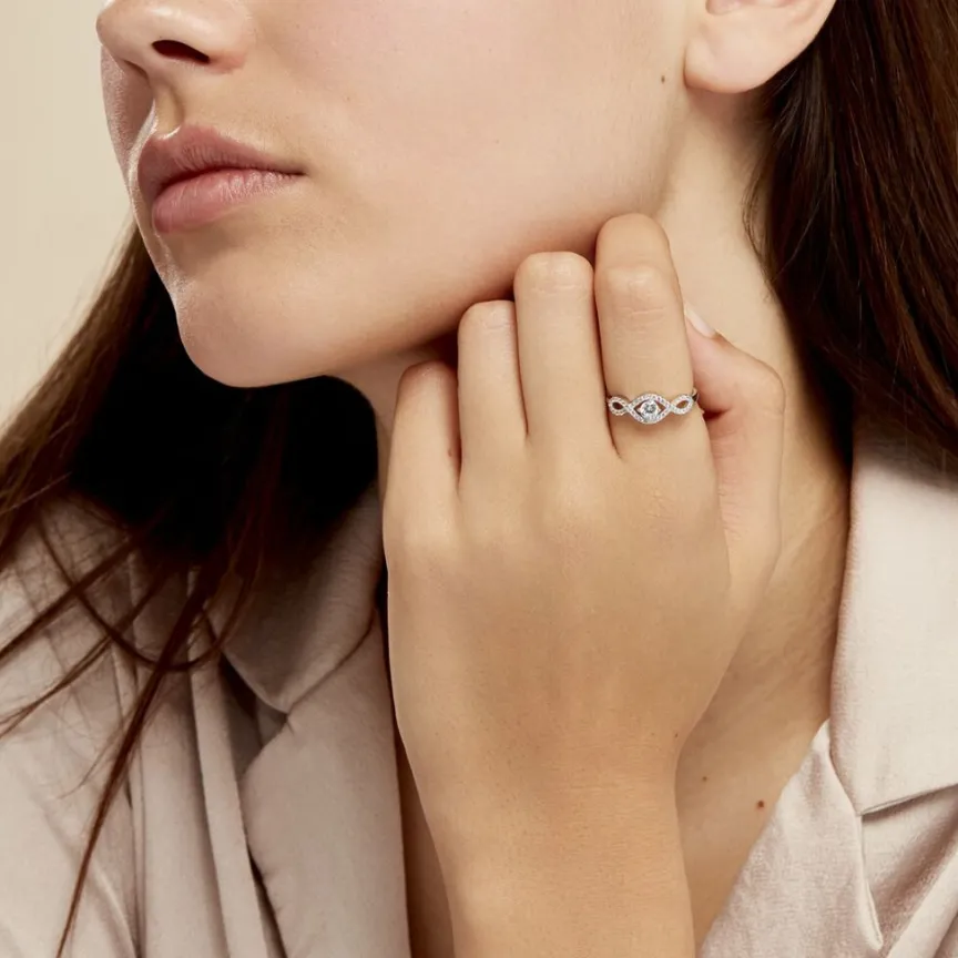 Bague Argent Katerina Oxydes De Zirconium-Histoire d'Or Best