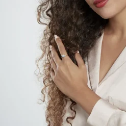 Bague Ashvin Or Jaune Topaze Et Oxyde-Histoire d'Or