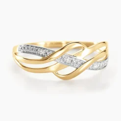 Bague Assa Or Jaune Diamants-Histoire d'Or Clearance