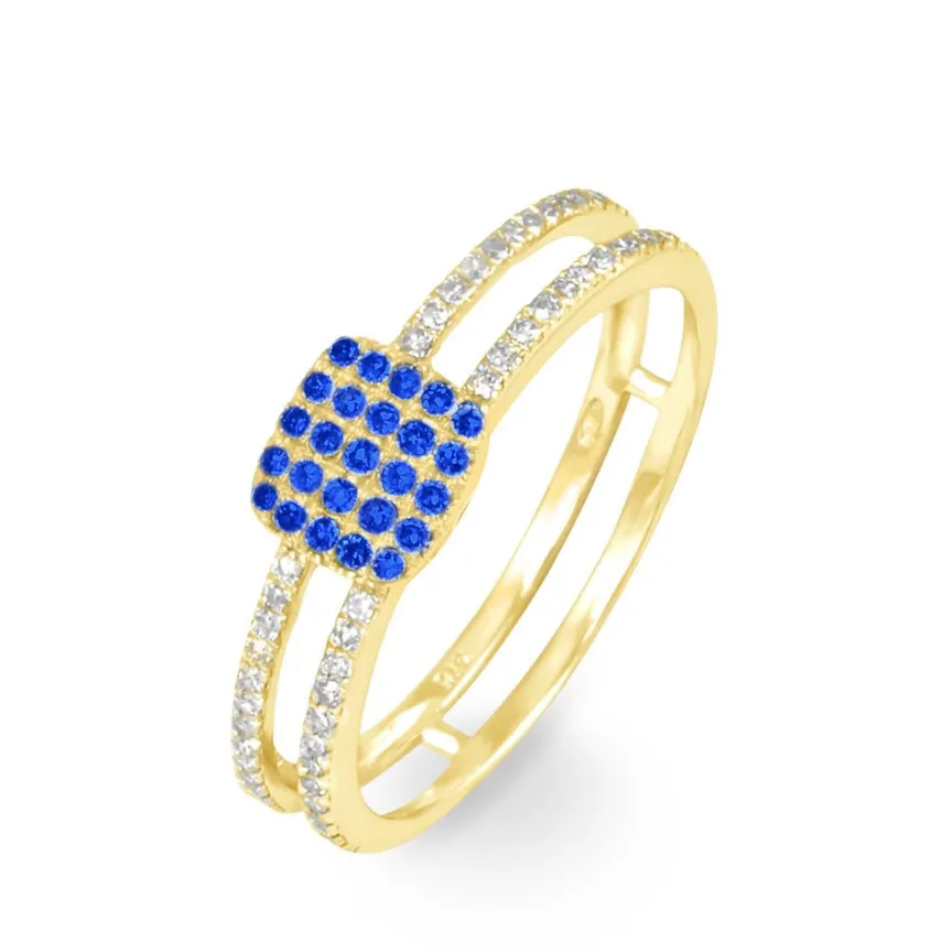 Bague Aude Or Jaune Saphir Et Diamant-Histoire d'Or Clearance