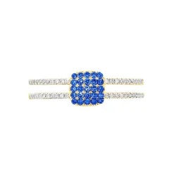 Bague Aude Or Jaune Saphir Et Diamant-Histoire d'Or Clearance