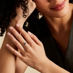 Bague Aurora Or Bicolore Saphir Et Diamant-Histoire d'Or Outlet