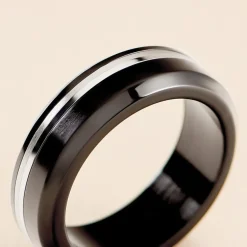 Bague Baldev Acier Bicolore-Histoire d'Or Hot