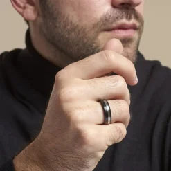 Bague Baldev Acier Bicolore-Histoire d'Or Hot