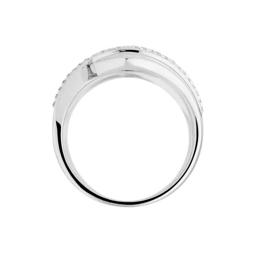Bague Barbara Or Blanc Diamant-Histoire d'Or