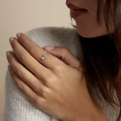 Bague Bee Good Argent Blanc Oxyde De Zirconium-Histoire d'Or Sale