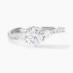 Bague Berata Or Blanc Oxyde De Zirconium-Histoire d'Or New