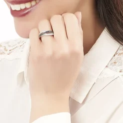 Bague Bethany Argent Blanc Oxyde De Zirconium-Histoire d'Or Best