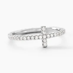 Bague Biche Argent Blanc Oxyde De Zirconium-Histoire d'Or Discount