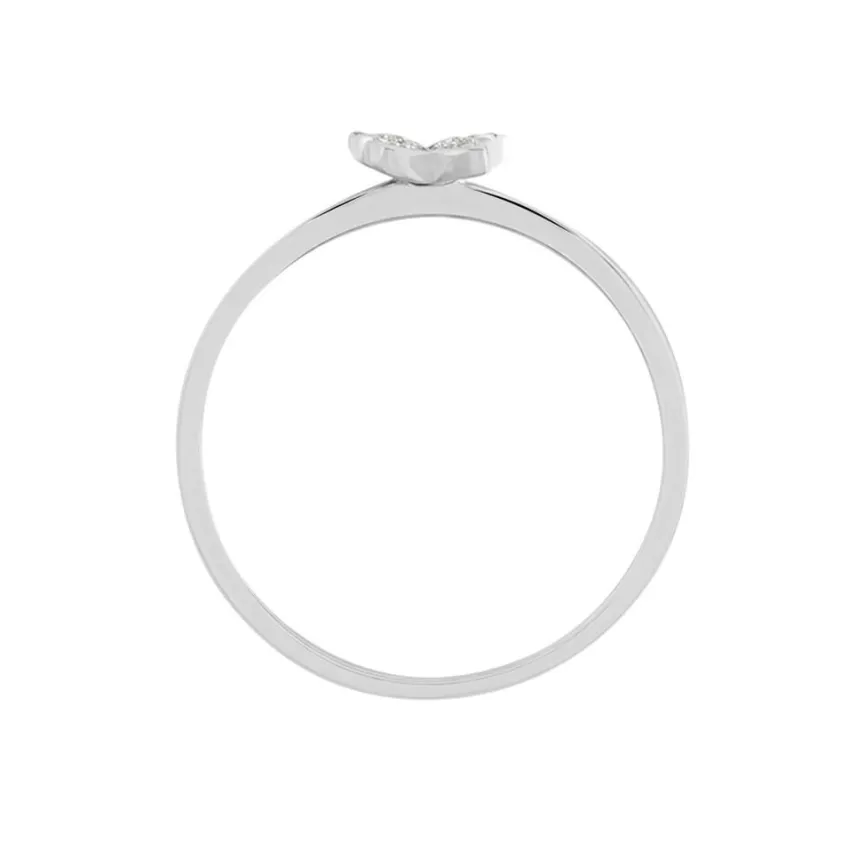 Bague Cadfan Argent Blanc Oxyde De Zirconium-Histoire d'Or Hot