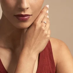 Bague Cadfan Argent Blanc Oxyde De Zirconium-Histoire d'Or Hot