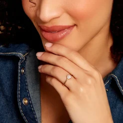 Bague Caliopee Or Jaune Diamant-Histoire d'Or New