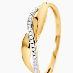 Bague Camelia Or Jaune Diamant-Histoire d'Or Clearance