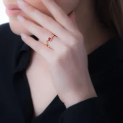 Bague Camilia Or Jaune Aigue Marine-Histoire d'Or Online