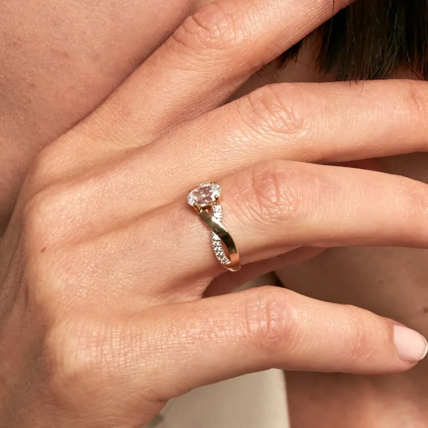 Bague Candice De Zirconium-Histoire d'Or Hot