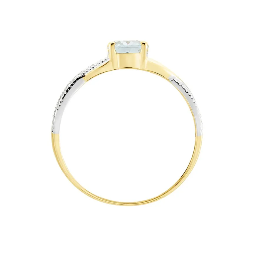Bague Candice Or Jaune Topaze-Histoire d'Or Clearance