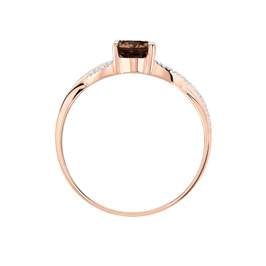 Bague Candice Or Rose Quartz-Histoire d'Or Best