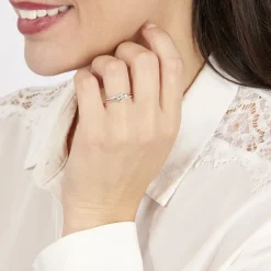 Bague Carey Or Blanc Diamant-Histoire d'Or New