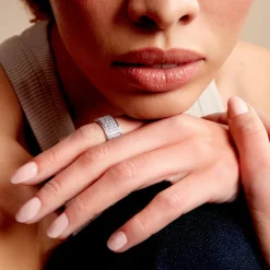 Bague Cecelia Argent Blanc Oxyde De Zirconium-Histoire d'Or Best