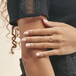 Bague Celene Or Jaune Oxyde De Zirconium-Histoire d'Or New