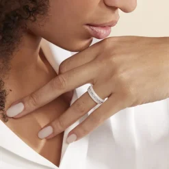 Bague Ceramik Design Ceramique Strass Et Céramique-Histoire d'Or Sale