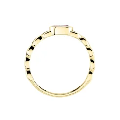 Bague Chain Or Jaune Améthyste-Histoire d'Or Best