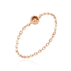 Bague Chaine Rio Selaron Argent Rose Oxyde De Zirconium-Histoire d'Or