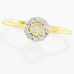 Bague Charletta Or Jaune Diamant-Histoire d'Or Discount