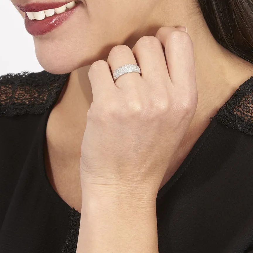 Bague Charlotte Or Blanc Diamant Divers-Histoire d'Or New