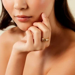 Bague Chibuzo Or Jaune-Histoire d'Or Clearance