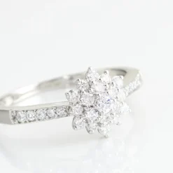 Bague Chouchou Platine Blanc Diamant-Histoire d'Or Sale