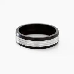 JOURDAN Bague Christell Acier Blanc