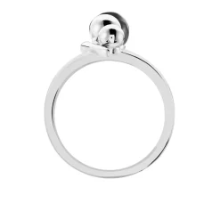 Bague Cleya Argent Blanc Céramique-Histoire d'Or Outlet