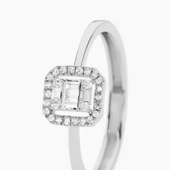 Bague Collection 1986 Or Blanc Diamant-Histoire d'Or Sale