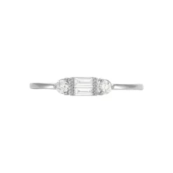 Bague Collection 1986 Or Blanc Diamant-Histoire d'Or Outlet