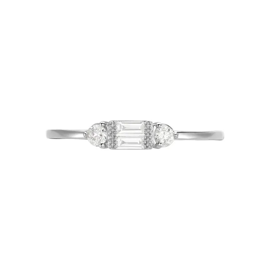 Bague Collection 1986 Or Blanc Diamant-Histoire d'Or Outlet