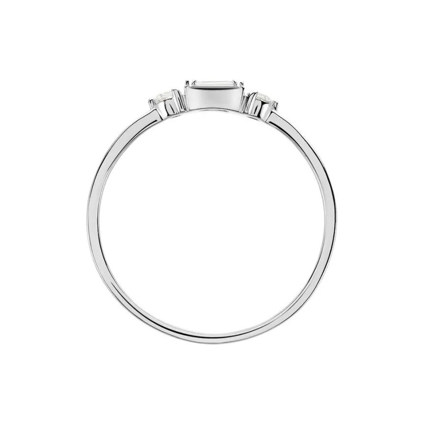 Bague Collection 1986 Or Blanc Diamant-Histoire d'Or Outlet