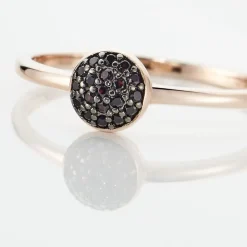 Bague Colline Argent Rose Oxyde De Zirconium-Histoire d'Or Clearance