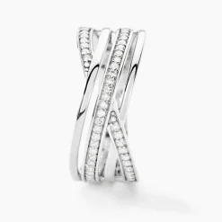 Bague Corilitia Or Blanc Diamant-Histoire d'Or New