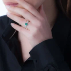 Bague Crista Et Diamant-Histoire d'Or New