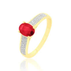 Histoire d'Or Bague Crista Et Diamant