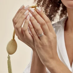 Histoire d'Or Bague Croisee