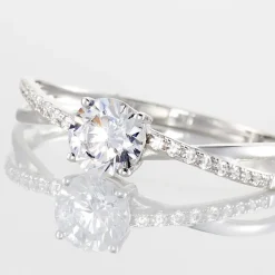 Histoire d'Or Bague Dana De Zirconium