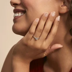 Histoire d'Or Bague Dana De Zirconium