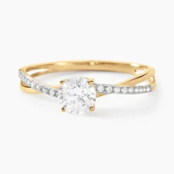 Bague Dana De Zirconium-Histoire d'Or Best