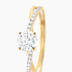 Bague Dana De Zirconium-Histoire d'Or Best