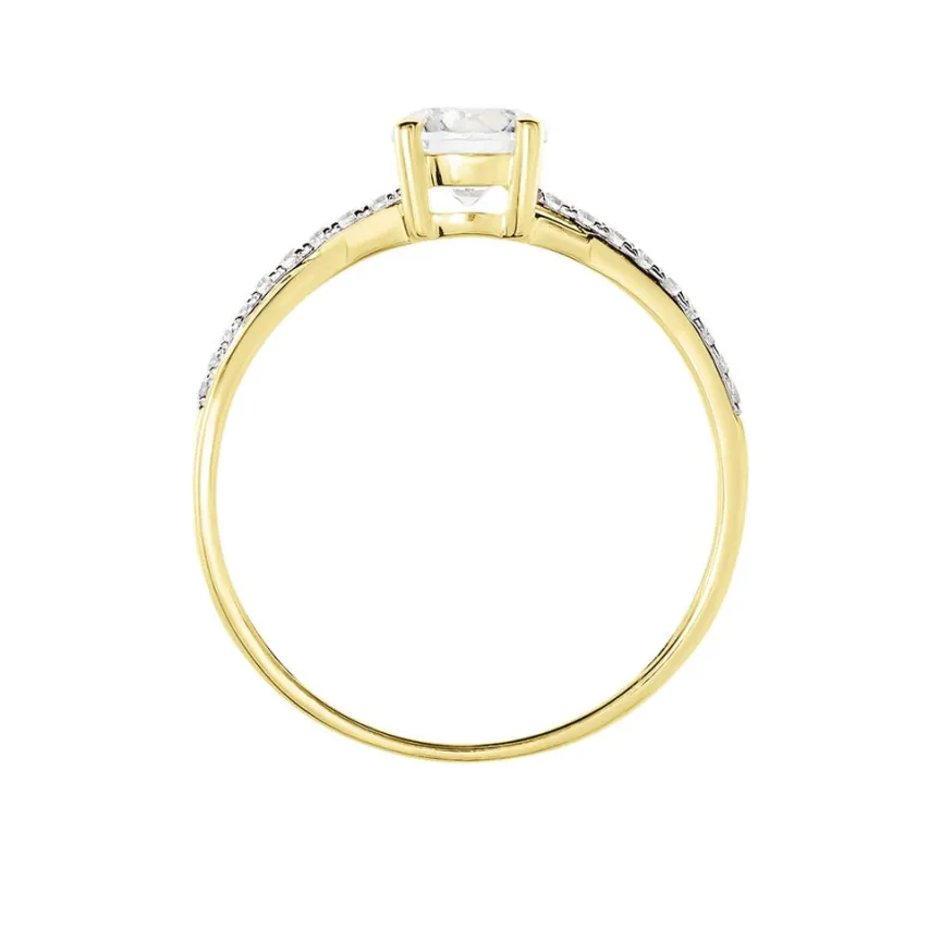 Bague Dana De Zirconium-Histoire d'Or Best