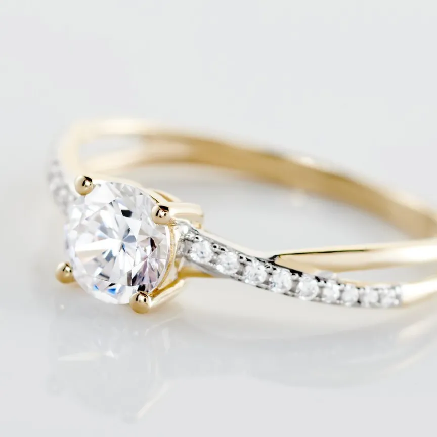 Bague Dana De Zirconium-Histoire d'Or Best