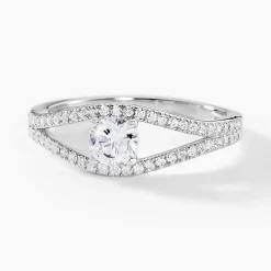 Bague Danice Argent Blanc Oxyde De Zirconium-Histoire d'Or Sale